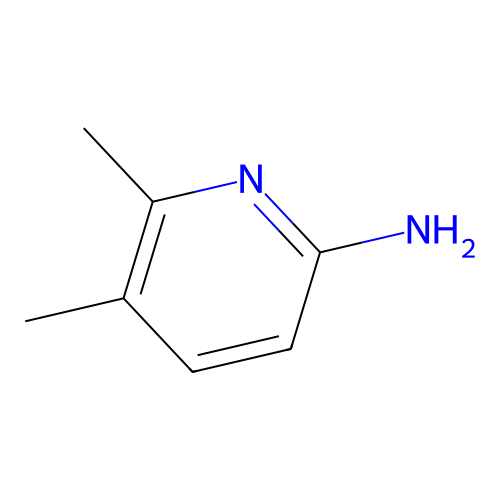 6-Amino-2,3-dimethylpyridine structure