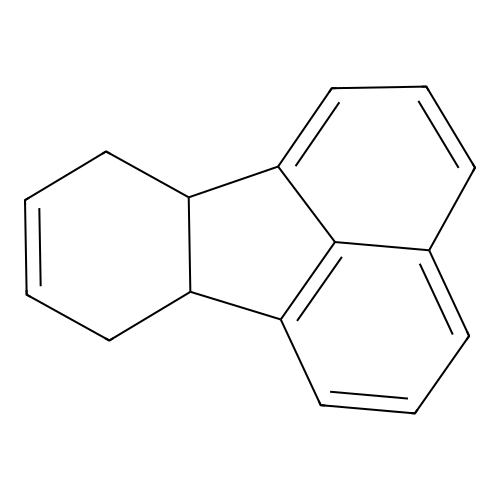 6b,7,10,10a-Tetrahydrofluoranthene structure