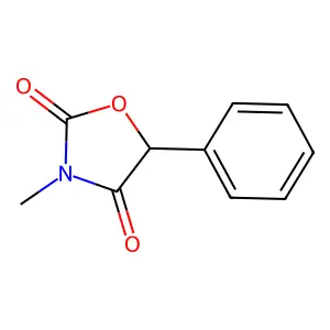 3-ME-5-PH Oxazolidine-2,4-dione structure