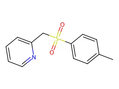 4-Methylphenyl 2-pyridinylmethyl sulfone structure