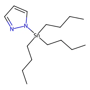 1-(Tributylstannyl)-1H-pyrazole structure