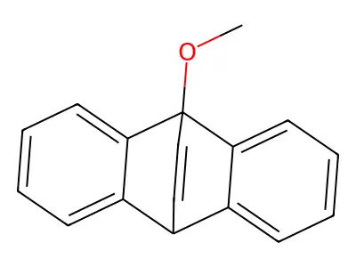 9-Methoxy-9,10-dihydro-9,10-ethenoanthracene structure