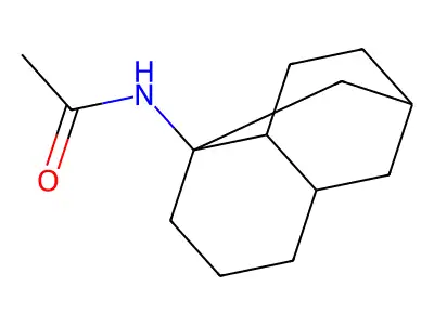N-(十氢-1,6-甲桥萘-1-基)乙酰胺 structure