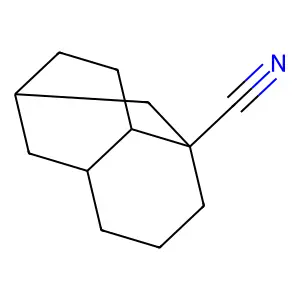 Octahydro-1,6-methano-naphthalene-1-carbonitrile structure