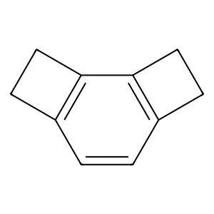 Tricyclo(6.2.0.02,5)deca-1,5,7-triene structure