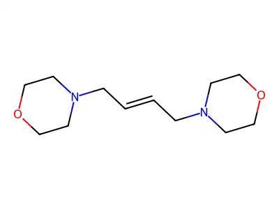 4-(4-Morpholin-4-ylbut-2-enyl)morpholine structure