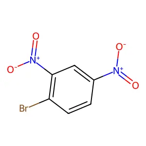 1-Bromo-2,4-dinitrobenzene structure