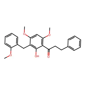 Uvaretin,O-dimethyl- structure