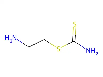 ((2-Aminoethyl)sulfanyl)carbothioamide structure