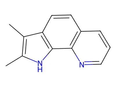2,3-Dimethyl-1H-pyrrolo[3,2-h]quinoline structure