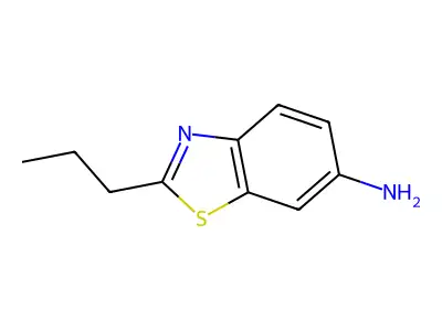 2-Propyl-benzothiazol-6-ylamine structure