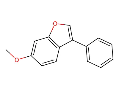 6-Methoxy-3-phenyl-benzofuran structure