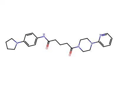 N-(4-chloro-3-[1,3]oxazolo[4,5-b]pyridin-2-ylphenyl)-5-(4-chlorophenyl)-2-furamide structure
