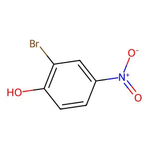2-Bromo-4-nitrophenol structure