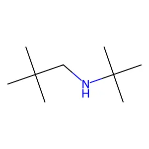 Neopentyl, t-butyl amine structure