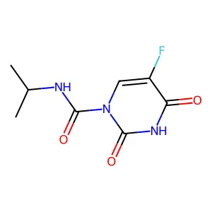 1(2H)-Pyrimidinecarboxamide, 5-fluoro-3,4-dihydro-N-(1-methylethyl)-2,4-dioxo- structure