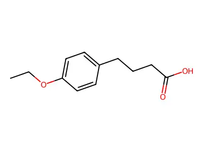 4-(4-Ethoxyphenyl)butanoic acid structure