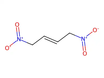 1,4-Dinitrobut-2-ene structure