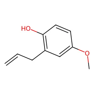 2-Allyl-4-methoxyphenol structure
