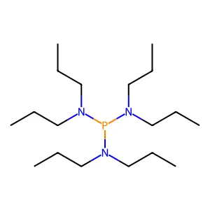 Tri(N,N-di-n-propylamino)phosphine structure