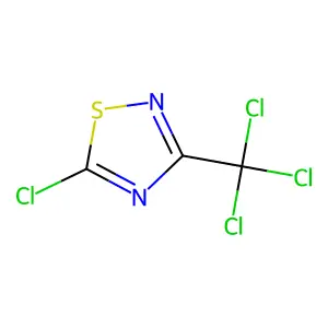 1,2,4-Thiadiazole, 5-chloro-3-(trichloromethyl)- structure