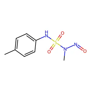 Sulfamide, N-methyl-N'-(4-methylphenyl)-N-nitroso- structure