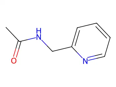N-(pyridin-2-ylmethyl)acetamide structure