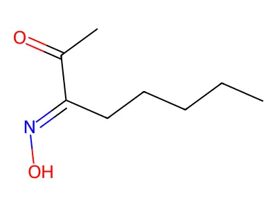 2,3-Octanedione 3-oxime structure