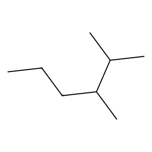 2,3-二甲基己烷 structure