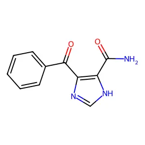 4-Benzoyl-1H-imidazole-5-carboxamide structure
