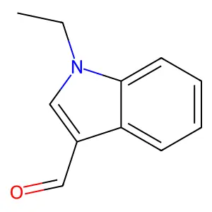 1-Ethyl-1H-indole-3-carbaldehyde structure