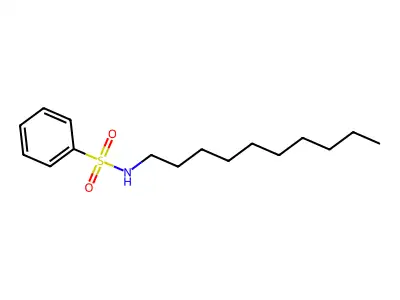N-decylbenzenesulfonamide structure