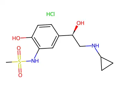 C12H18N2O4S.ClH.1/4C3H6O structure