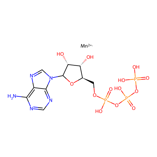 Manganese Adenosine Triphosphate structure