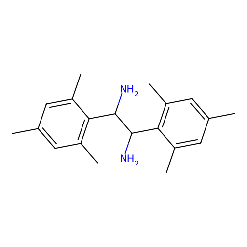 1,2-Bis(2,4,6-trimethylphenyl)ethane-1,2-diamine structure