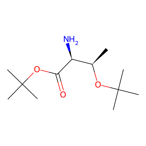 tert-butyl (2S,3R)-2-amino-3-(tert-butoxy)butanoate structure
