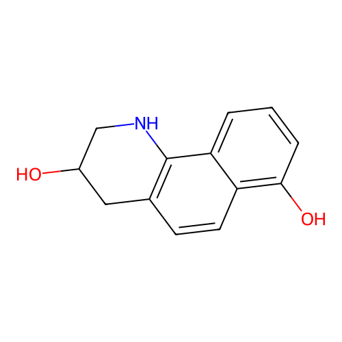 1,2,3,4-Tetrahydrobenzo[h]quinoline-3,7-diol structure
