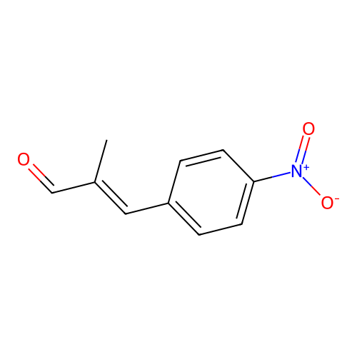 2-Propenal, 2-methyl-3-(4-nitrophenyl)- structure