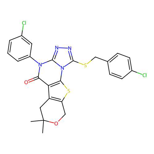 C25H20Cl2N4O2S2 structure
