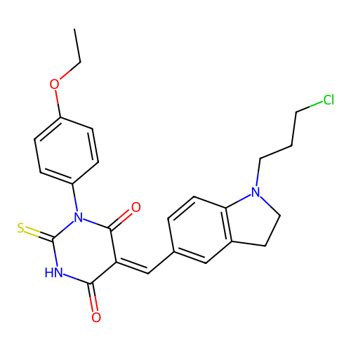 C24H24ClN3O3S structure