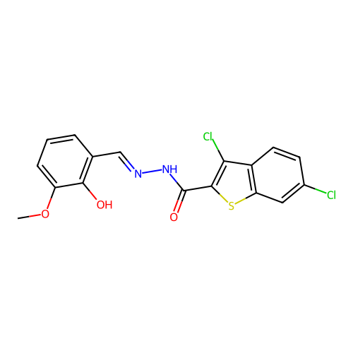 CAS 585550-85-2 - C17H12Cl2N2O3S structure
