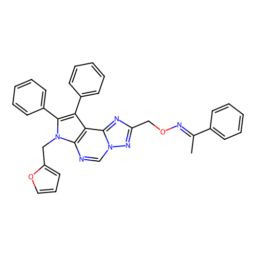 C33H26N6O2 structure