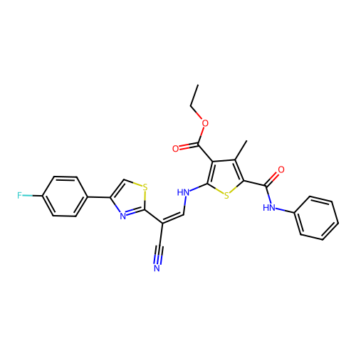 C27H21FN4O3S2 structure