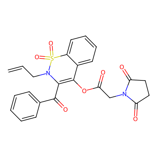 C24H20N2O7S structure