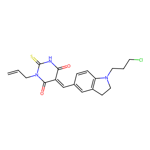 C19H20ClN3O2S structure