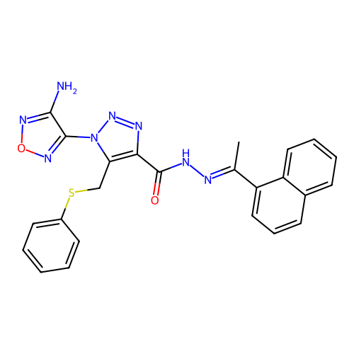 C24H20N8O2S structure