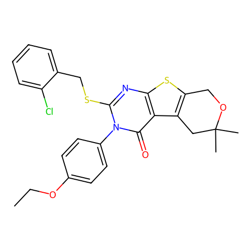 C26H25ClN2O3S2 structure