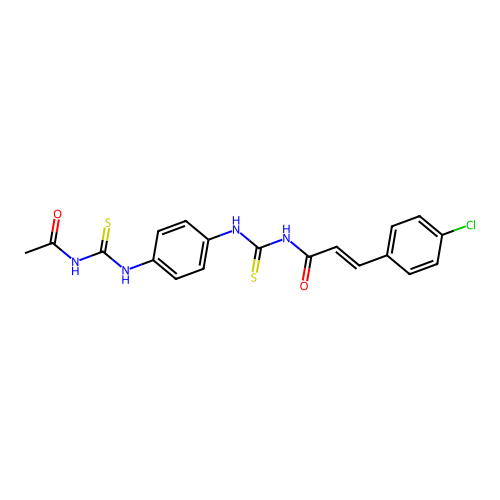C19H17ClN4O2S2 structure
