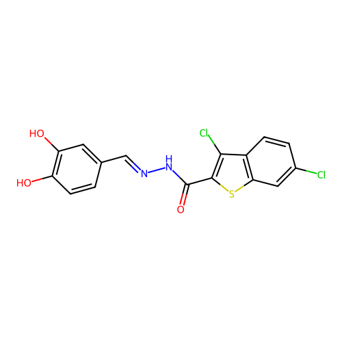CAS 585560-39-0 - C16H10Cl2N2O3S structure