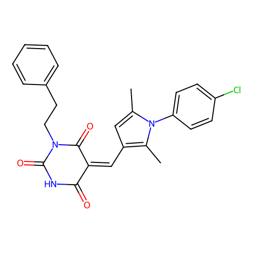 C25H22ClN3O3 structure